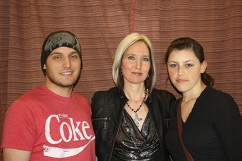 My son and his wife (Kaylen and Jena)
