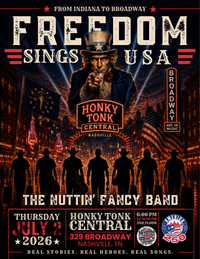Freedom Sings USA - Honkey Tonk Central feat. The Nuttin' Fancy Band