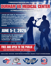 Freedom Sings USA Takeover: Durham VA Medical Center