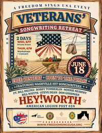 Freedom Sings USA: Veterans Songwriting Retreat