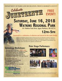 Chuck Brown Band Juneteenth Event