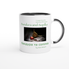 Bandura and Sopilka (To Honor the Musicians of the Ukraine) - Ceramic Mug