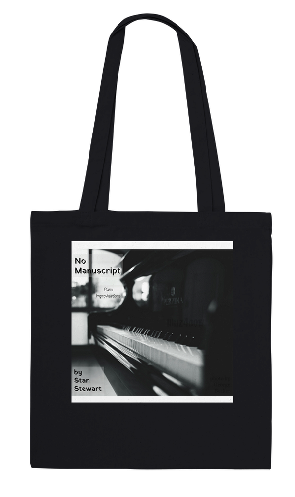 No Manuscript (piano improv) - Tote bag