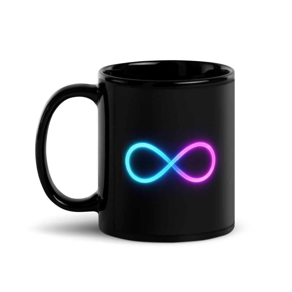 Black Glossy Mug