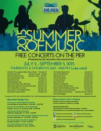South Bay’s Biggest Free Summer Concert Series Returns to Redondo Pier