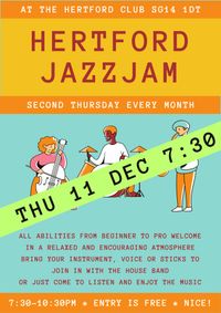 Hoofie and the Bad Habits - Hertford Jazz Jam