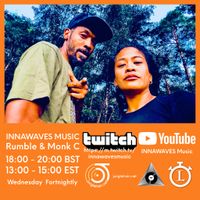 S043 Innawaves w Rumble & Monk C LIVE Broadcast on Jungletrain.net