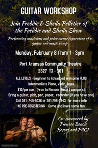 Port Aransas Community Theatre Guitar Workshop