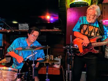 Chuck and Guest Bassist David Grover
