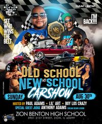 Old School Vs New School Car Show