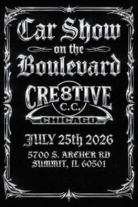 Car Show On The Boulevard