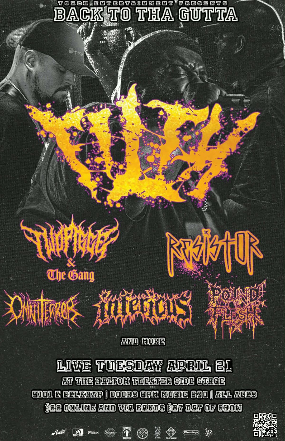 Back To Tha Gutta Physical Tickets/Will Call
