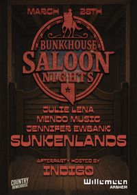 Bunkhouse Saloon Night