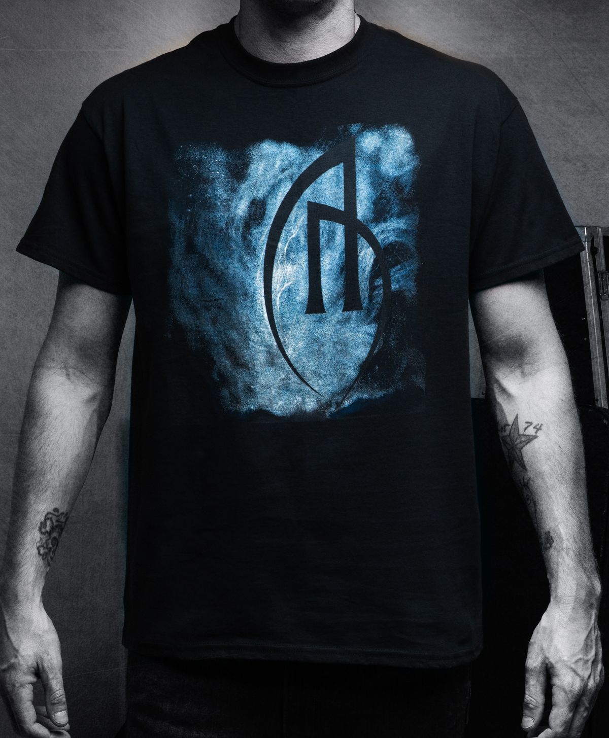 Men's Smoke Black T-Shirt