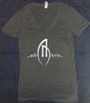 Women's Logo Military Green Shirt