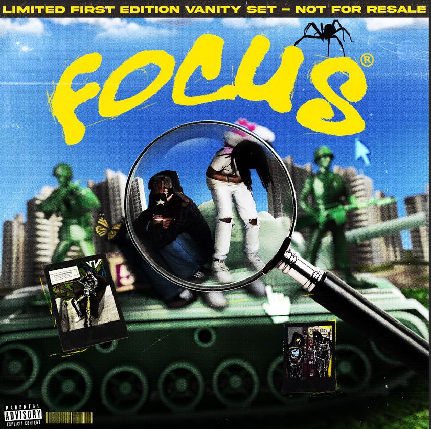 "FOCUS" & "NOTHING LEFT (Feat. KINGJAY)" VINYL AND CD BUNDLE! 