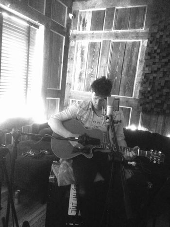 Al Drury Acoustic Session HP Studio Ringwood Hampshire
