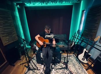 Al Drury Acoustic Guitar Session HP Studios Ringwood Hampshire
