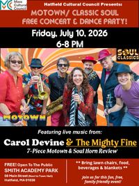 HATFIELD CLASSIC SOUL/MOTOWN COMMUNITY CONCERT & DANCE PARTY