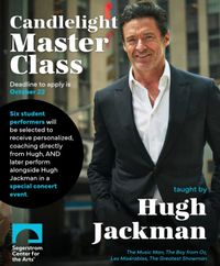 Concert with Hugh Jackman at the Segerstrom Center for the Arts