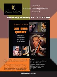 Jon Burr Quintet - Live at Kitano, APAP/JazzConnect