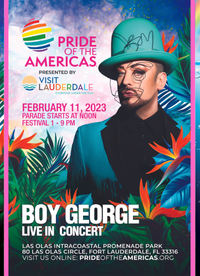 Boy George, Pride of the Americas