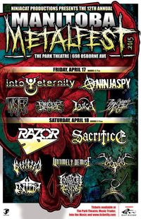RAZOR at Manitoba Metalfest 2015