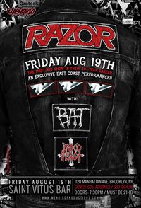 RAZOR LIVE IN NYC