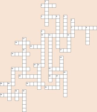 Crossword Puzzle Jazz 1