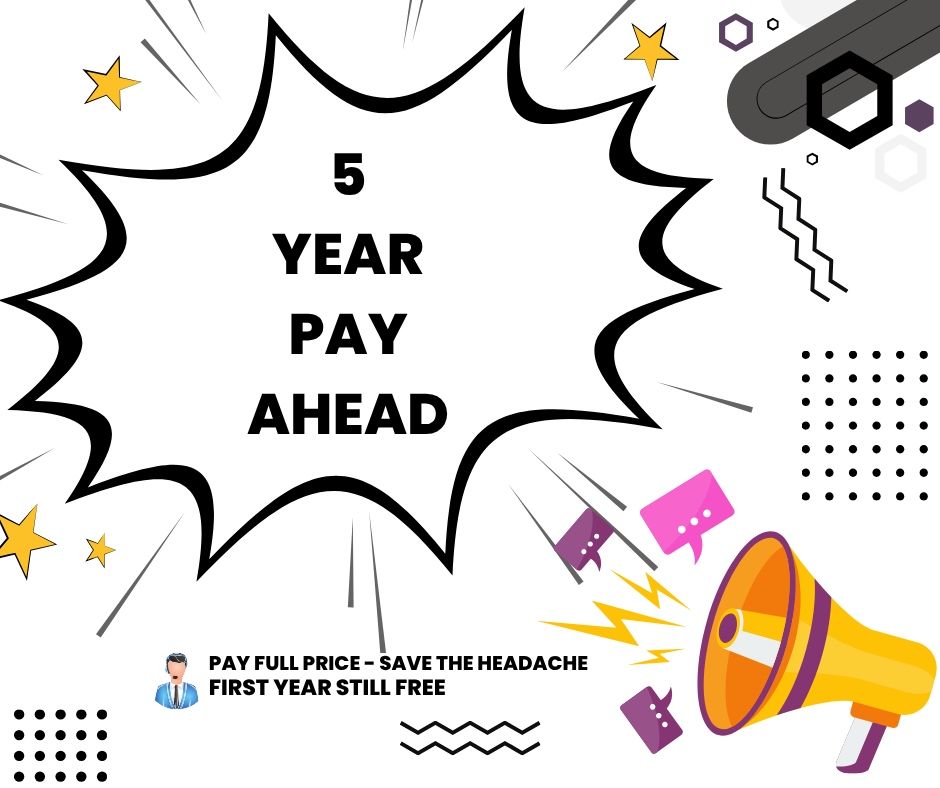 5 YEAR - NO HEADACHE
