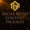 Social Media Content Packages - Monthly