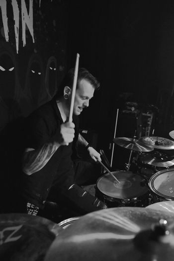 Leo Durbin, Drums.
