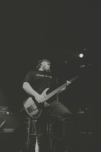 Aaron Stafford, Bass.
