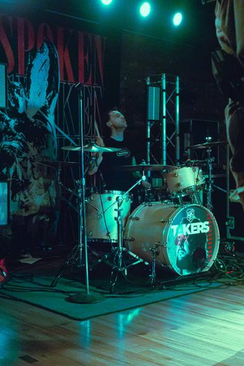 Leo Durbin, Drums.
