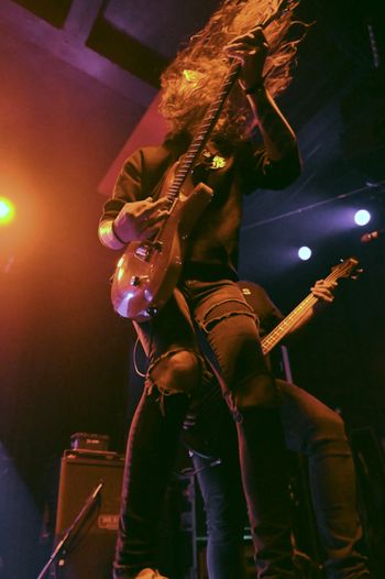 Stacey Hopkins, Guitar.
