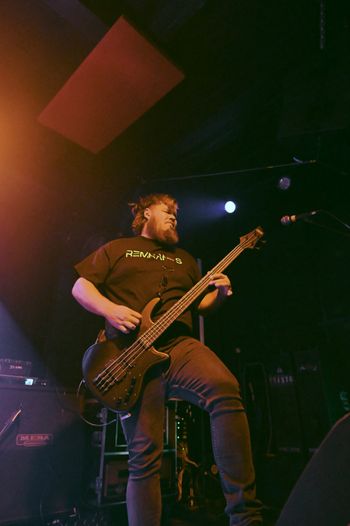Aaron Stafford, Bass.
