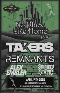 ‘No Place Like Home’ Tour w/ Remnants