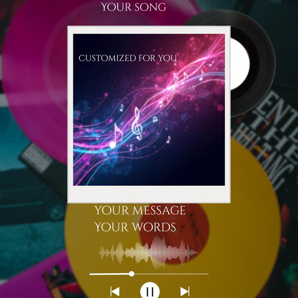Custom tailored song