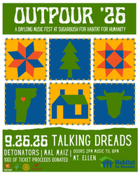 Outpour '26 featuring Talking Dreads, The Detonators, and Mal Maiz