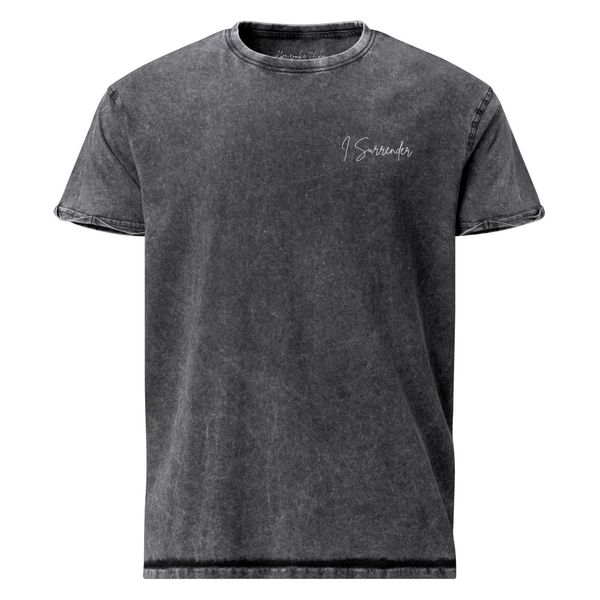 I Surrender Unisex Denim T-Shirt