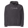 I Surrender Unisex Eco Raglan Hoodie