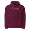 I Surrender Unisex Eco Raglan Hoodie