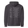 I Surrender Unisex Eco Raglan Hoodie
