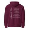 I Surrender Unisex Eco Raglan Hoodie