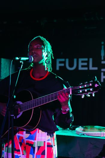 Macharia performing at Fuel
