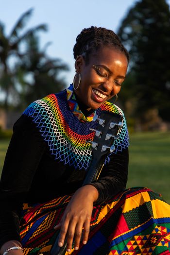 Macharia Artist image laughing
