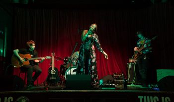 Macharia at Band on the Wall for Manchester Folk festival 2025
