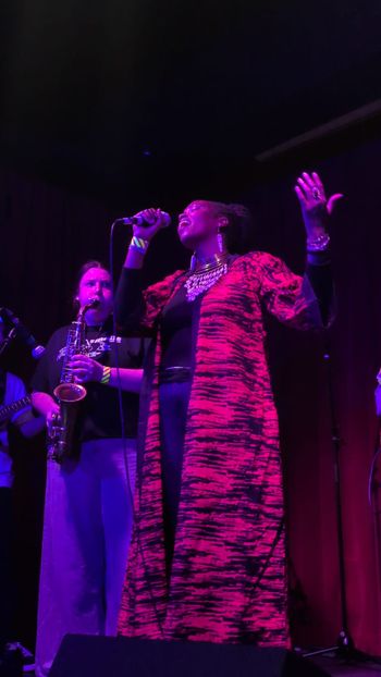 Macharia at Band on the wall for Manchester folk festival 2026
