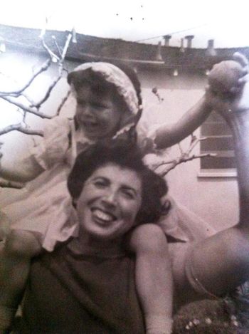 LaMantia and Mama LaMantia
