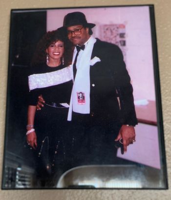 Fred with Joyce Kennedy of Mothers Finest
